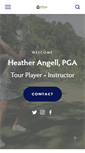 Mobile Screenshot of heatherangell.com